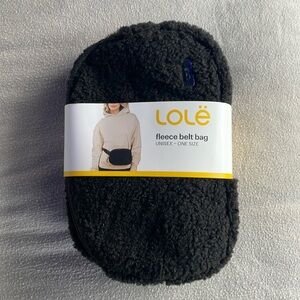 Lolë Sherpa Fleece Belt Bag
